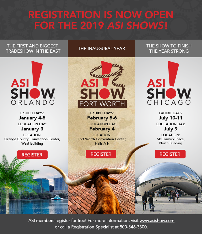 The ASI Show Exciting, SalesBuilding Events for Advertising Specialty